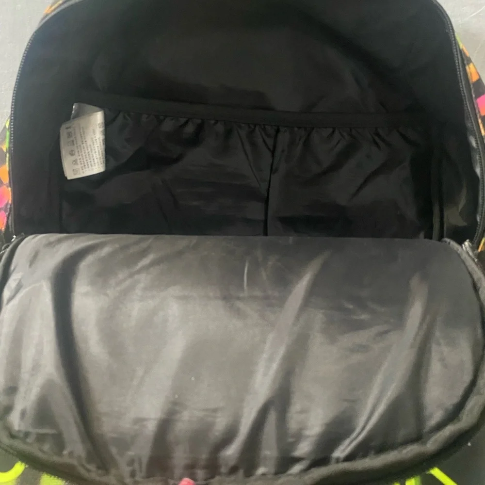 Hurley Kids Checkered Neon Backpack shark bite